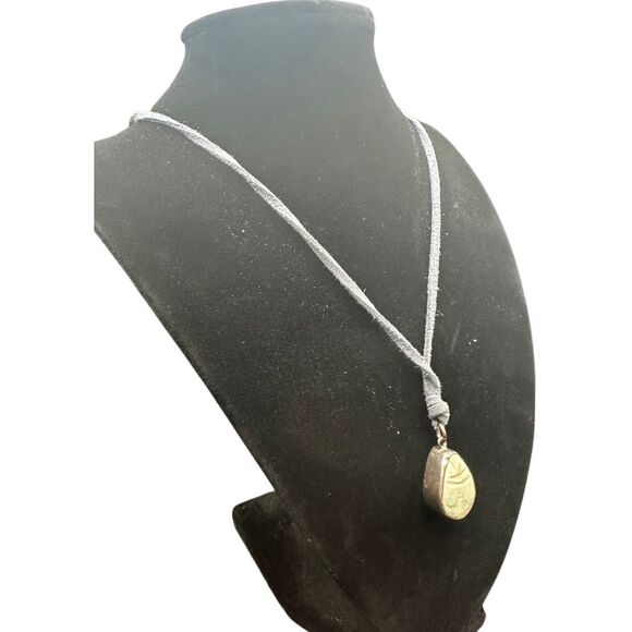Mariposite Pendant 925 Silver Sterling - Picture 4 of 11